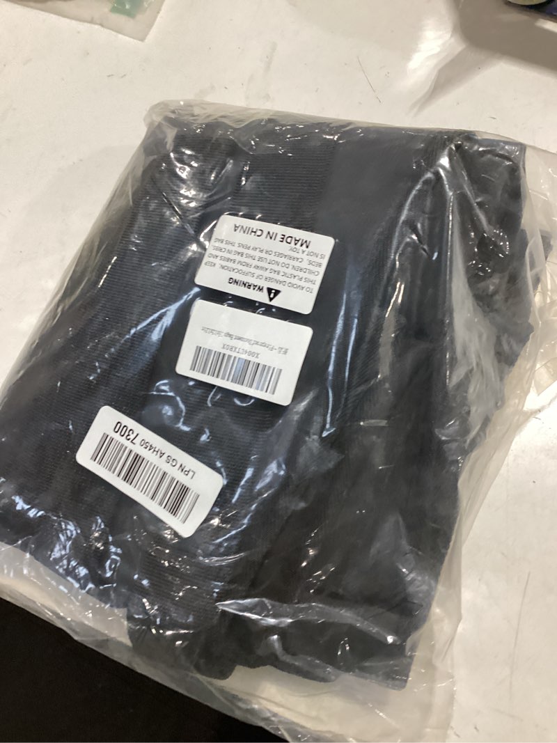 Condition photo showing Good Condition for fireproof document bags, fireproof document box for cash, photo albums, valuables, extra large fireproof bag waterproof document storage with reflective strip, 15x12x12in, black black 15"wx12"dx12"h