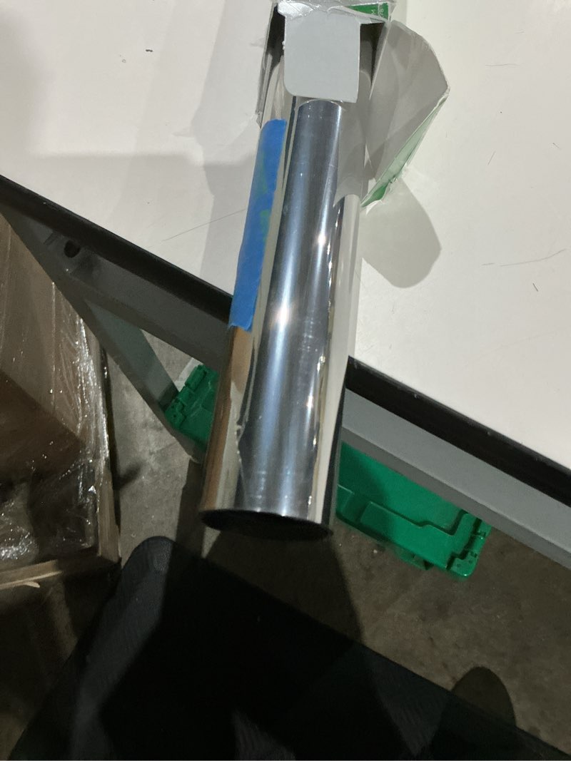 Condition photo showing As Is for gila titanium adhesive backed indoor window film 36 in. w x 15 ft. l