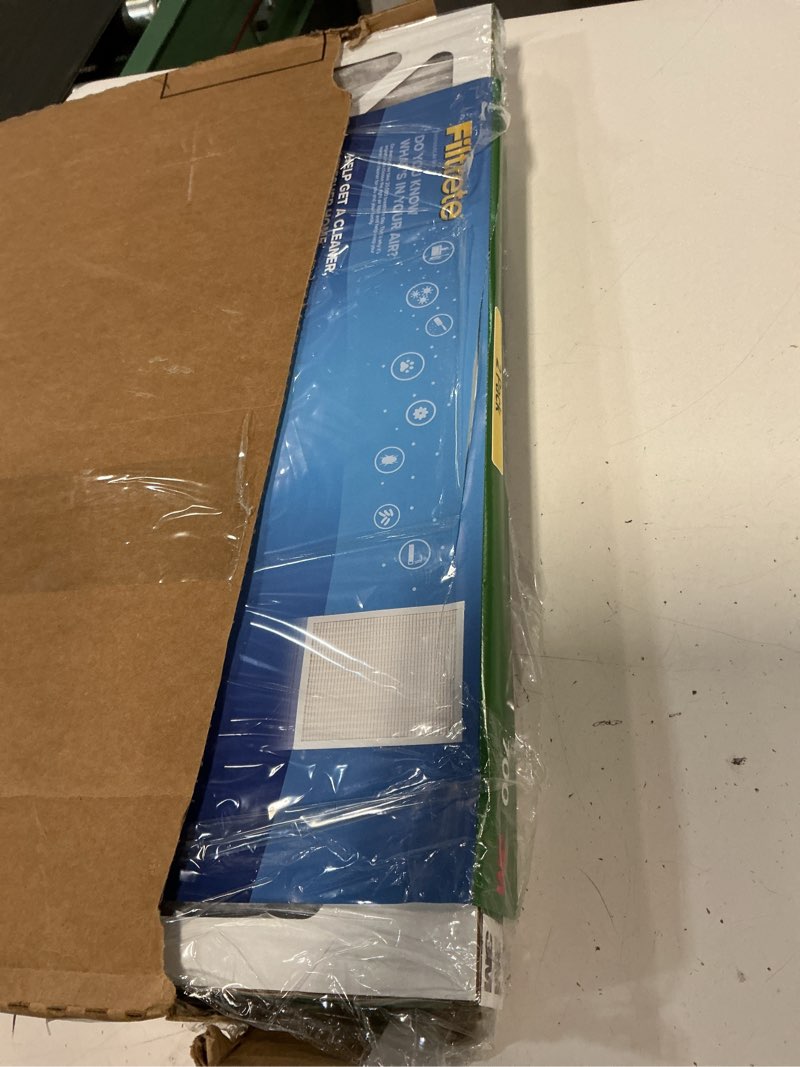 Condition photo showing Good Condition for filtrete 24x30x1 ac furnace air filter, mpr 700, merv 8, tough on pollen, easy on airflow, 3-month pleated 1-inch electrostatic air cleaning filter, 2-pack