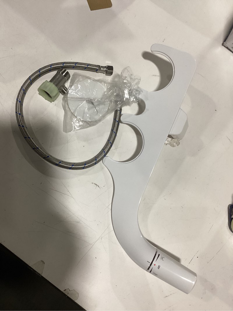 Condition photo showing New/Like New for SAMODRA Ultra-Slim Hygienic Bidets Attachment for Existing Toilets - Adjustable Fresh Water Pressure Dual Nozzle (Frontal & Rear Wash) Easy to Install, Silver Dual Nozzles(Rear & Feminine Wash) Silver