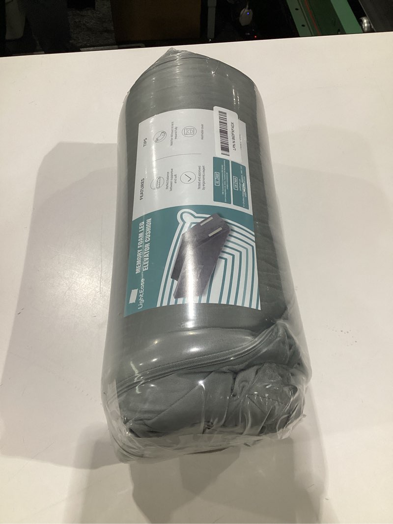 Condition photo showing New/Like New for LightEase Memory Foam Leg Support and Elevation Pillow w/Dual Handles for Surgery, Injury, or Rest single leg