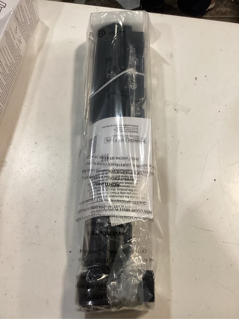 Condition photo showing New/Like New for 20 inches tall retractable short dog gates for doorways, short pet gate to step over, extends up to 55" wide, step over puppy gates for stairs mesh doggy gates small dog gate indoor outdoor (black) black reinforced 20" tall x 55" wide