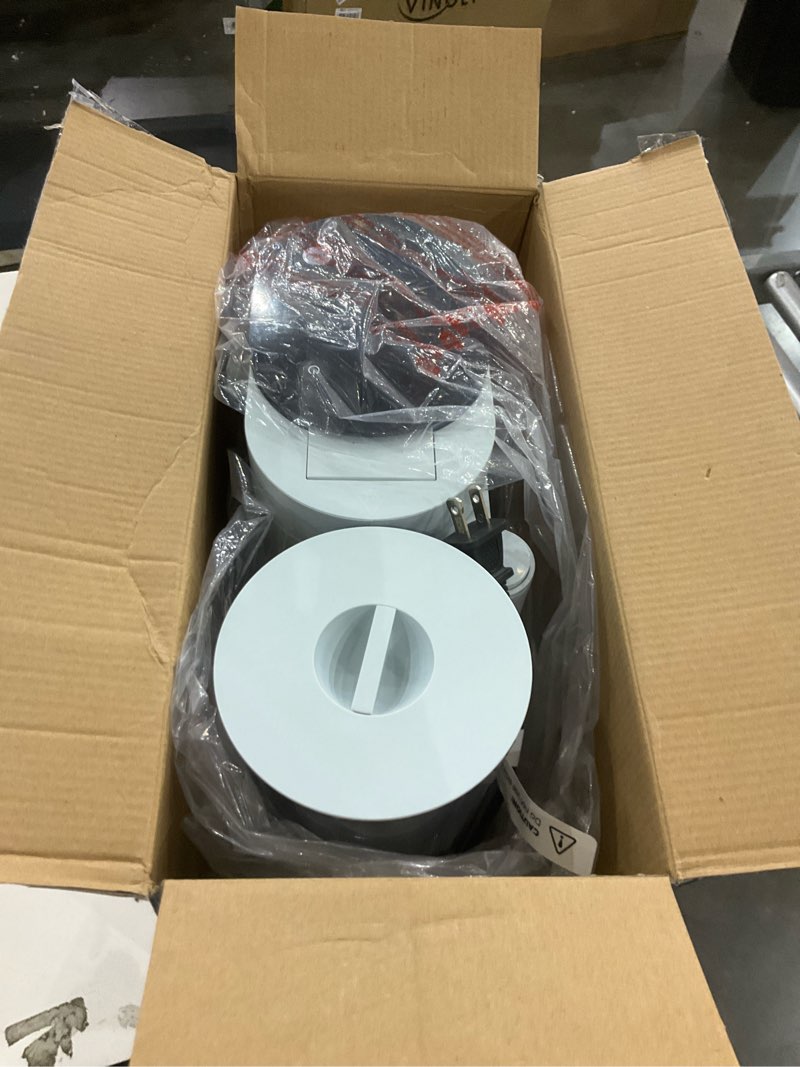 Condition photo showing As Is for Ninja Pods & Grounds Specialty Single-Serve Coffee Maker, K-Cup Pod Compatible, Built-In Milk Frother, 6-oz. Cup to 24-oz. Travel Mug Sizes, Iced Coffee Maker, Glacier Blue, PB051GB