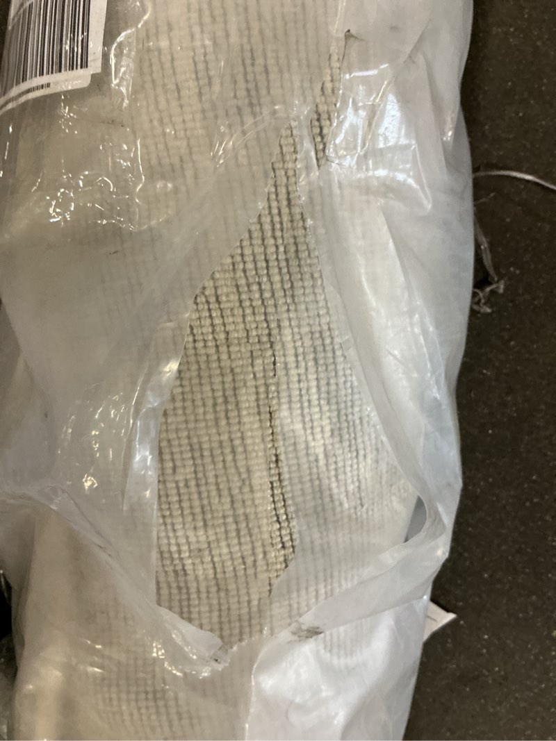 lahjar speckled wool blend area rug