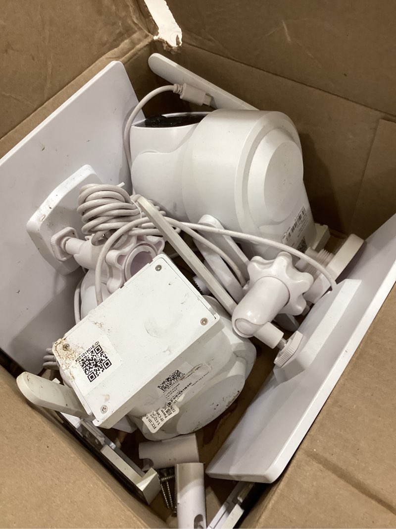 Condition photo showing As Is for Gianteye 5G&2.4GHz Security Cameras Wireless Outdoor, 2K Cameras for Home Security, Solar & Battery Powered Security Camera Outdoor, Color Night Vision, PZT Human Detection, 2 Packs 2Pack