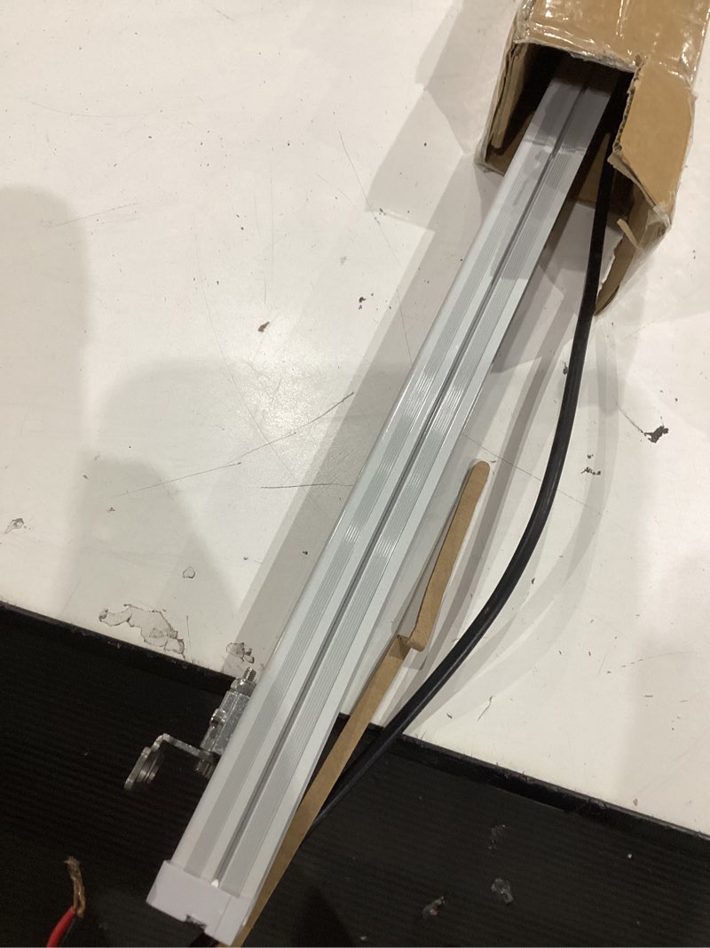 Condition photo showing As Is for 2025 led workshop light, new explosion-proof lighting, cnc machine tube industrial lighting,led work lamp for machine tools,three rows beads for cnc lathe and garage 110v to 220v (25, watts) 25 watts