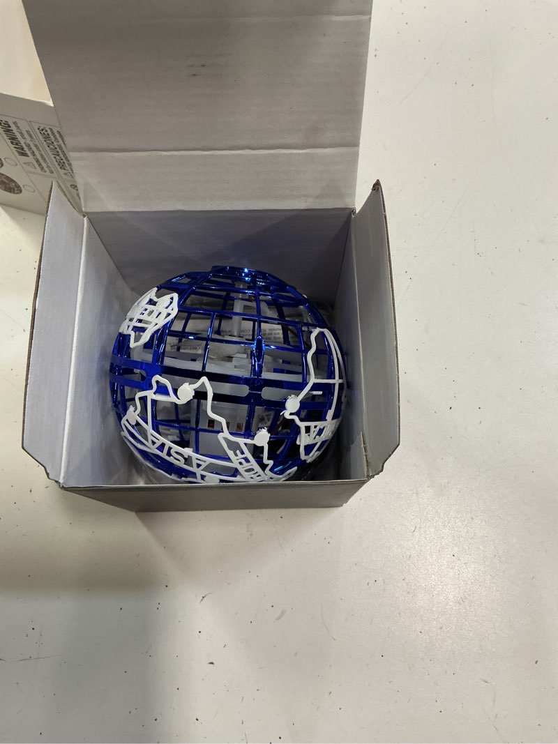 Condition photo showing Good Condition for Flying orb Ball 2025 Upgrade Hover Boomerang Ball 6 Lighting Effects Cool Toys for Kids Teen Adults Indoor Outdoor Flying Ball Toy Blue