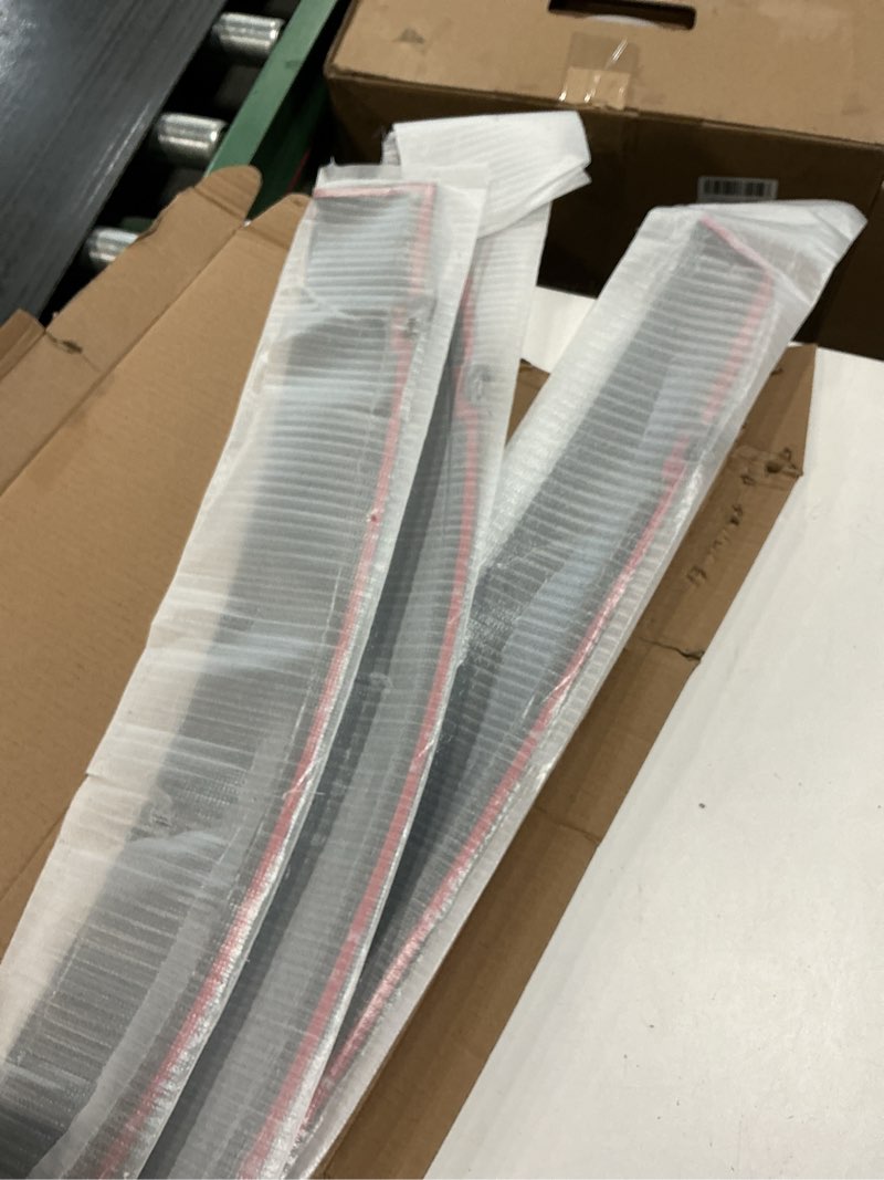 Condition photo showing Good Condition for NewYall Front Rear Left and Right Chrome Door Window Visor Wind Rain Guard Deflector Trim for Acura MDX Sport Utility 2014-2021