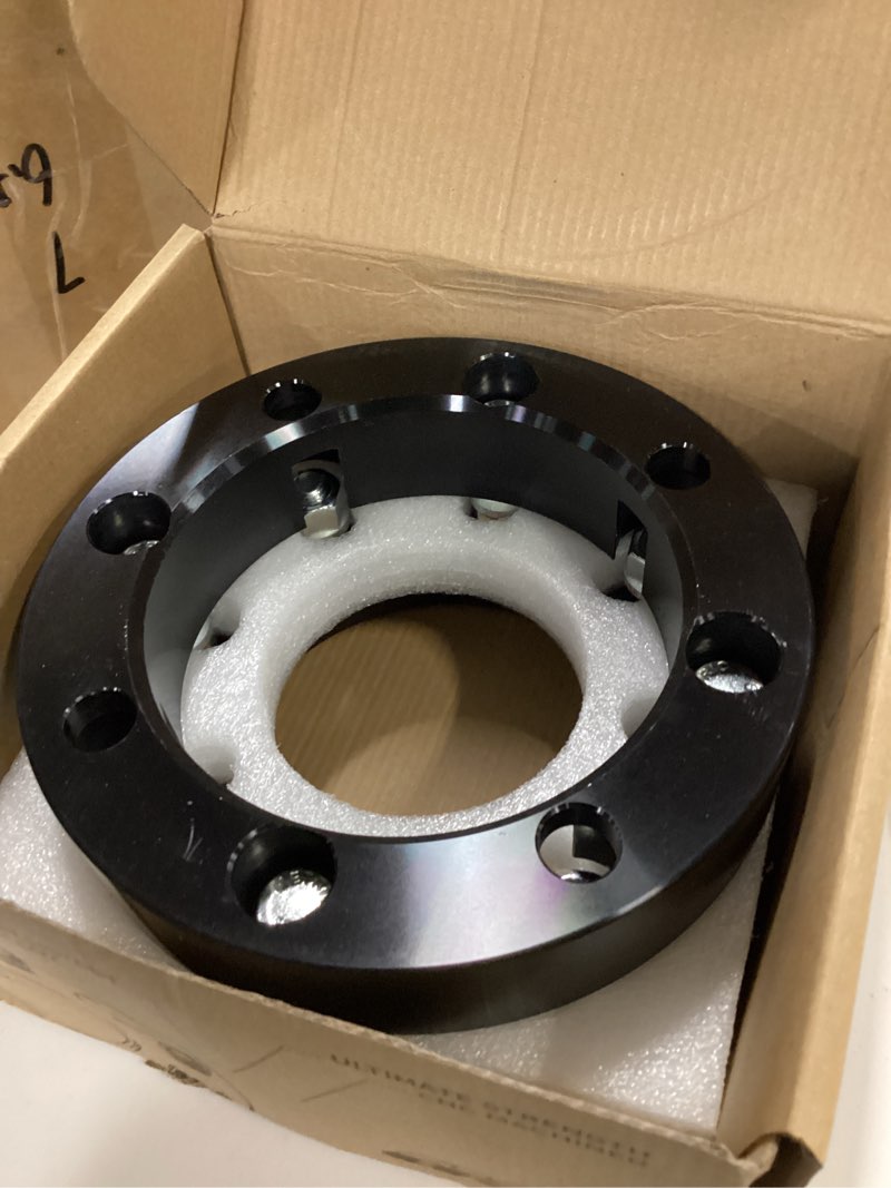 Condition photo showing Good Condition for GAsupply 4×156 ATV Wheel Spacers 12x1.5 Studs, 1.5 inch 38mm 4 Lug Black Wheel Spacer Adapters 131mm Hub Bore, 4 Pcs 1.5 inch Black