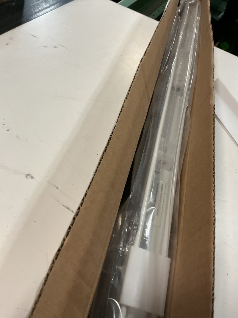 Condition photo showing Good Condition for lazblinds cordless cellular shades, no tools no drill blackout honeycomb shades pleated blinds for windows, 31" w x 64" h, silver white blackout-silver white 31'' w x 64'' h