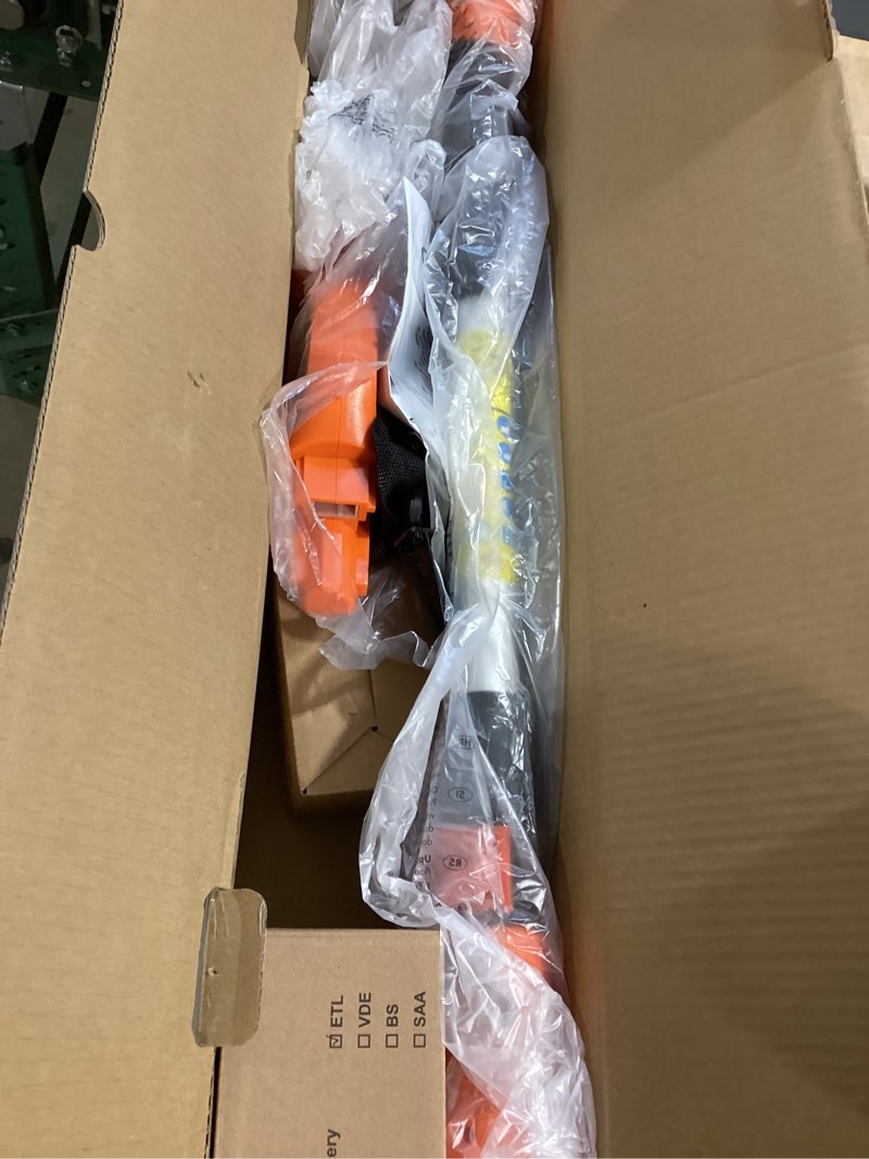 Condition photo showing Good Condition for garcare 2 in 1 hedge trimmer cordless with 20v, 4.0ah li-ion battery and quick charger tree trimmer 510mm dual-action laser blade, 7/10inch cutting capacity