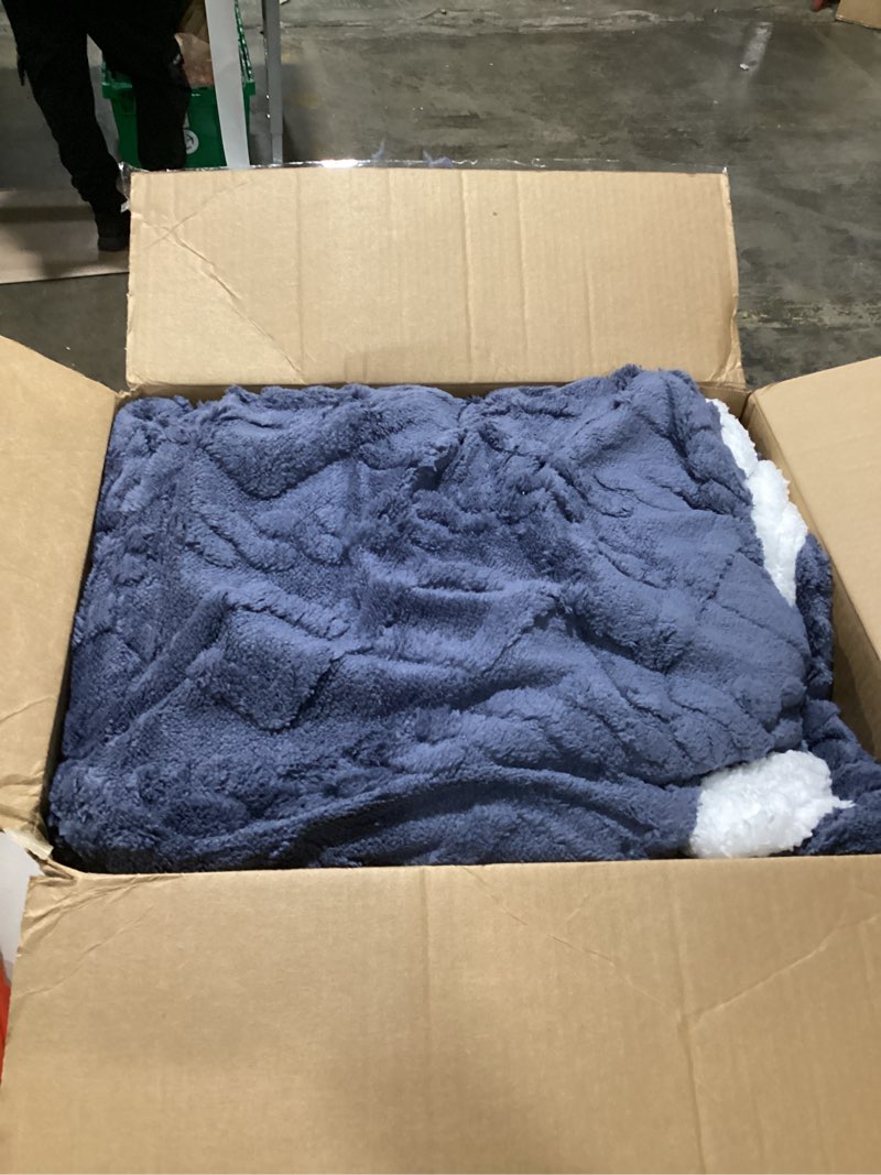 Condition photo showing As Is for Heated Electric Blanket King Size-100"x90" Heating Blanket with 10 Heating Levels & 5 Time Settings Over-Heat Protection?Winter Warmer for Adults with ETL Certification?Grey? Grey King 100" x 90"