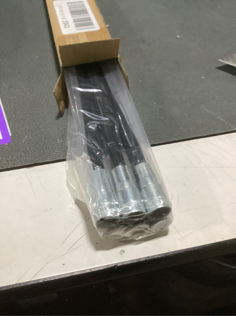 Condition photo showing New/Like New for stanbroil 18-foot fiberglass chimney rod kit, 1/4" npt fittings, used with brush to clean debris from chimney