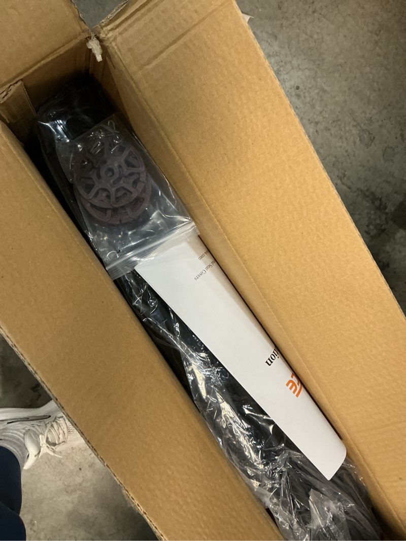 Condition photo showing Good Condition for Huidasource Car Seat Covers Front Seats, Black Front Seat Cover for Cars, Faux Leather Automotive Car Seat Cushion Protector Universal Fit for Most Cars,Vans,Trucks, SUVs (Front Pair/Black) 02F# Black 2pcs Front Pair