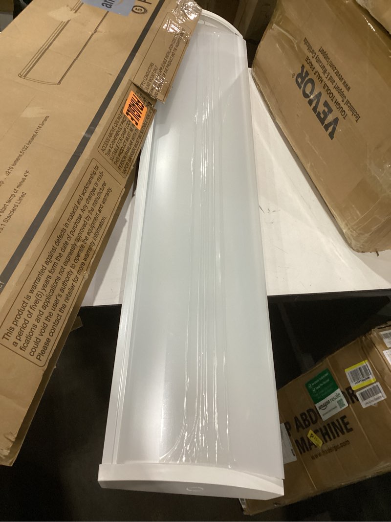 4FT LED Wraparound Light Fixture, 48 inch Kitchen Lighting Fixtures Ceiling, 54W 6210LM,3500-5000K, 