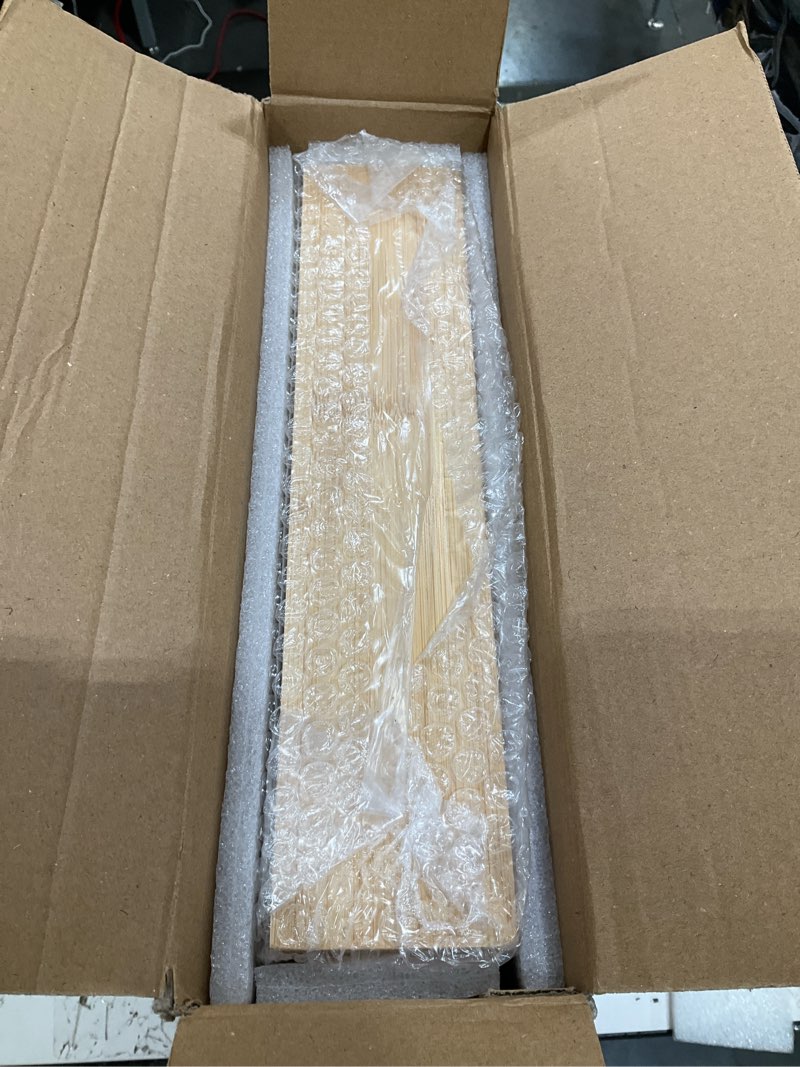 Condition photo showing Good Condition for MinBoo Bamboo K Cup Holder for Drawer or Countertop Coffee Pod Holder Expandable K Cup Pod Storage Tea bag organizer K Cup Storage for Coffee Station Home Office and Kitchen Natural