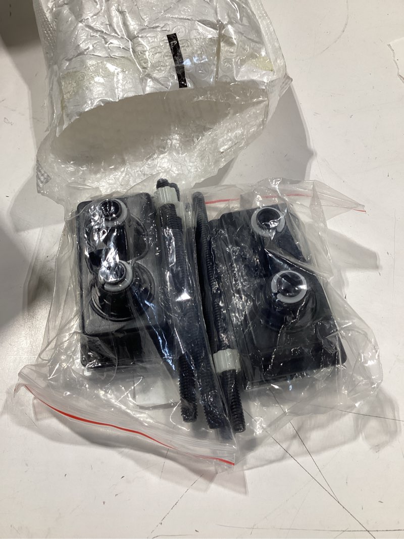 Condition photo showing Good Condition for rectangular toilet tank button - 65mm dual flush toilet tank button, half-flush and full-flush, toilet water tank button replacement accessories kits (2pcs, b4 rectangle) 2 b4 rectangle