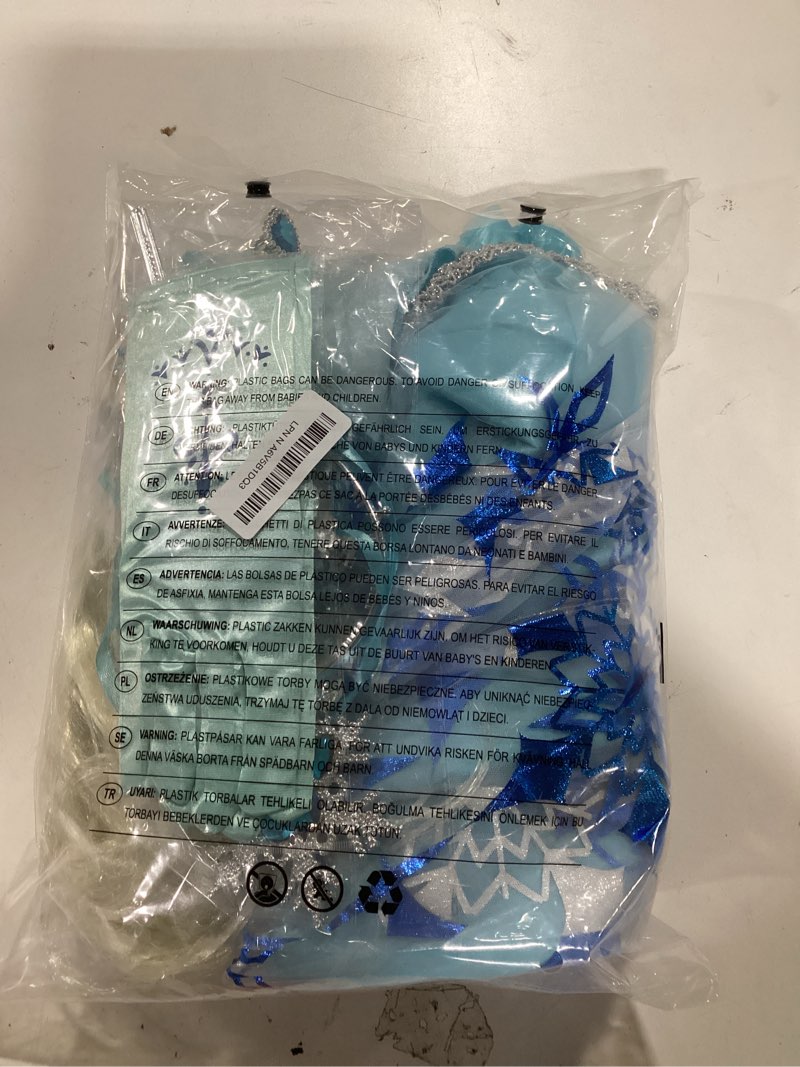 Condition photo showing Good Condition for Spooktacular Creations Halloween Kids Ice Princess Dresses, Light-Up Princess Costume for Girls, Seq