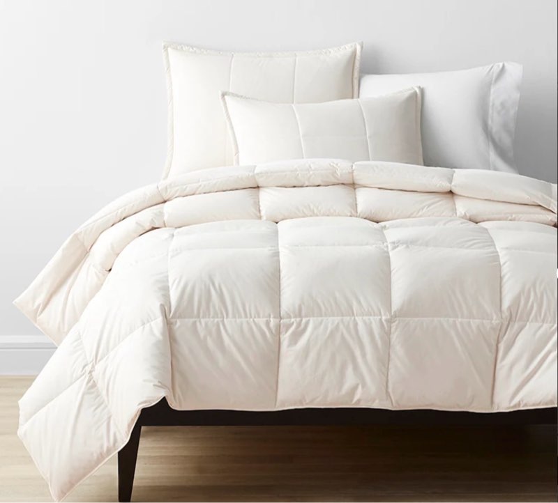 premium down comforter, king/cal king, down