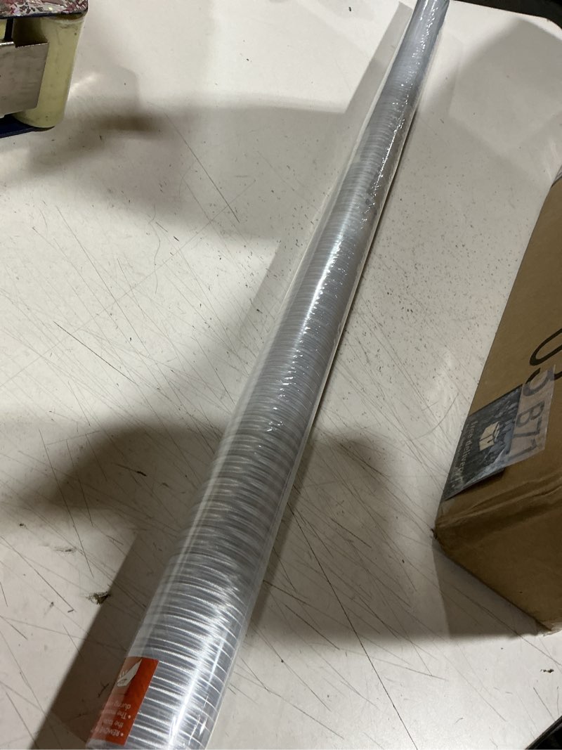 Condition photo showing Good Condition for haton reeded glass window privacy film, static cling non-adhesive frosted film, uv blocking heat control removable window sticker for bathroom door home office, 35.4" x 118.1" reeded 35.4" x 118.1"