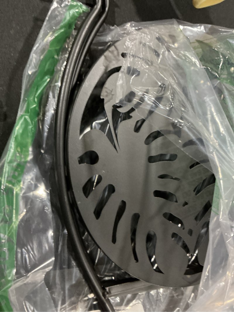 Fashion&cool Outdoor Side Tables, Weather Resistant Metal Patio Side Table, Small Round Outdoor End 