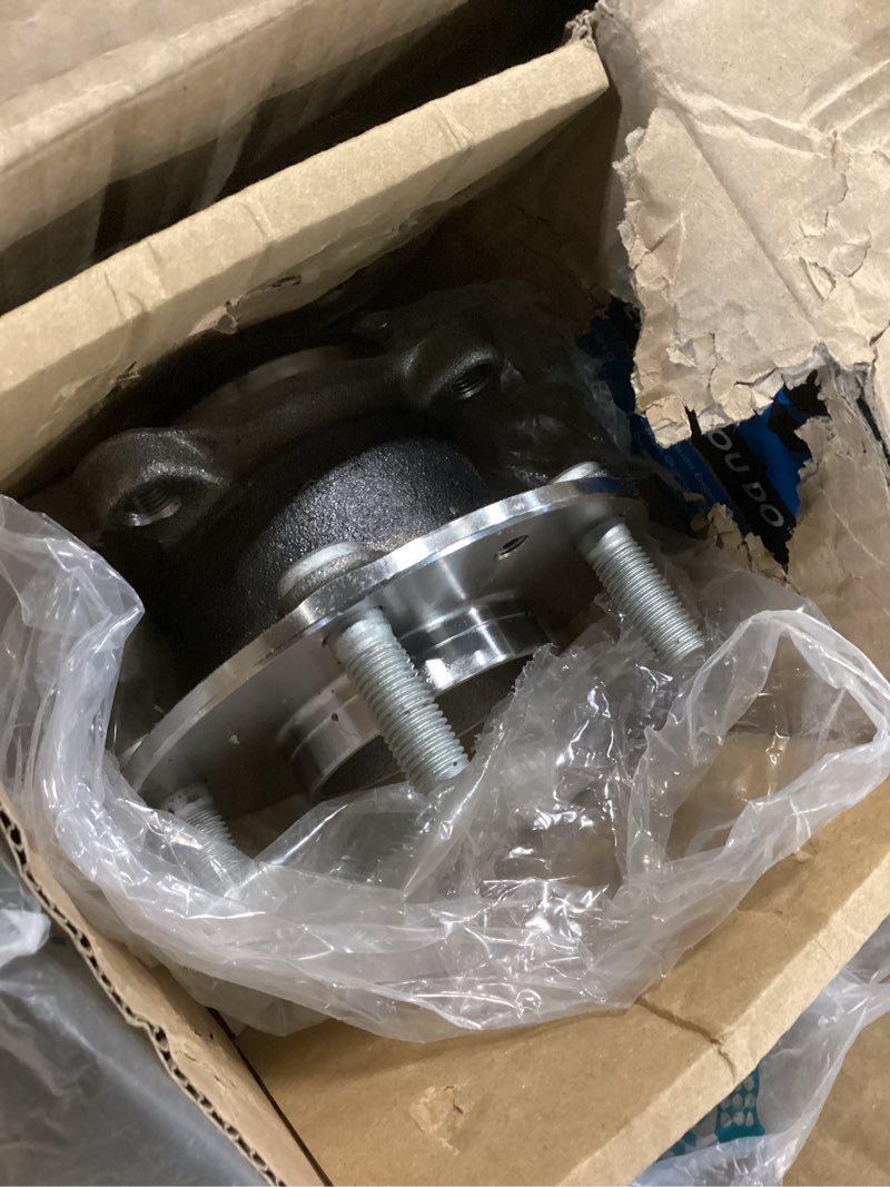 TRQ 2 Piece Wheel Bearing & Hub Assembly Set Compatible with 2019-2021 Mazda 3 2020-2021 CX-30