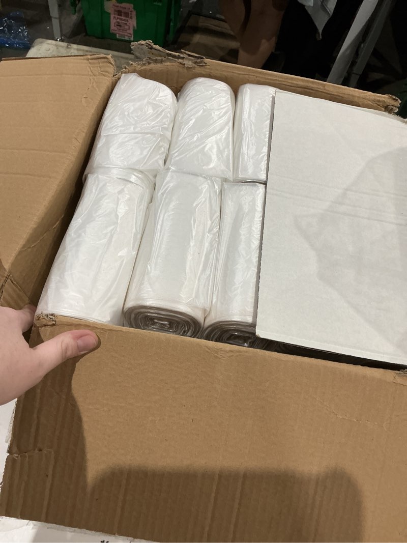 Condition photo showing Good Condition for reli. supervalue 13 gallon trash bags | 1000 count bulk | tall kitchen | can liners | clear multi-use garbage bags
