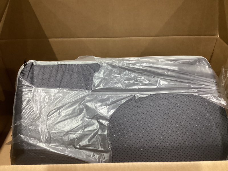Condition photo showing New/Like New for Bedsure Orthopedic Dog Beds Large Sized Dog - Washable Large Dog Cat Bed Waterproof, Comfort Dogs Couch Sofa with Washable Removable Cover, Pet Bed with Nonskid Bottom, Grey, 35" 35"L x 25"W x 6.5"Th Grey