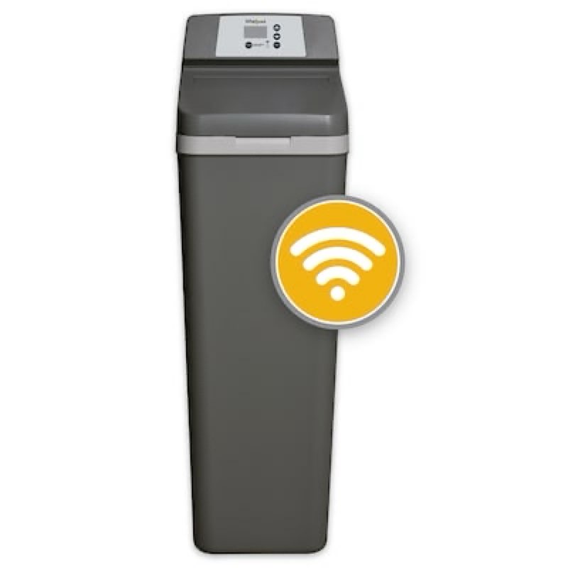 whirlpool 46000 -grain pro series wi-fi enabled smart water softener for hard water and iron