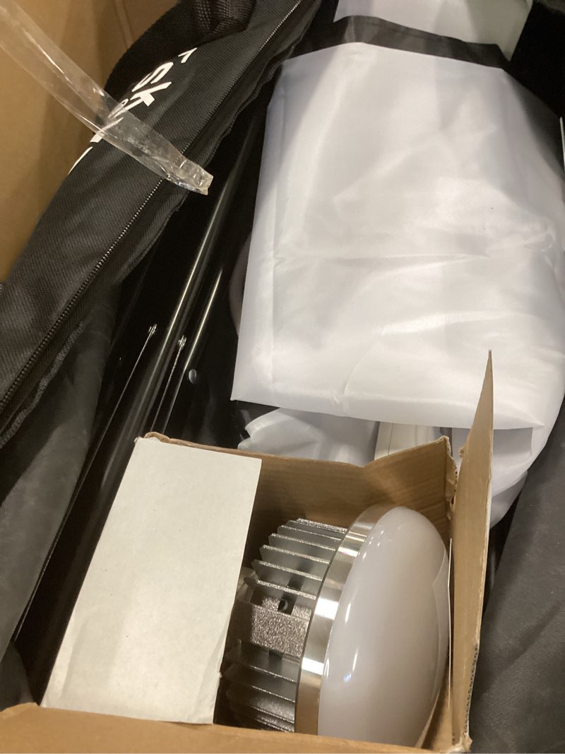 Skytex Softbox Lighting Kit(2Pack), 20x28in Soft Box | 85W 2700-6400K E27 LED Bulb Continuous Photog