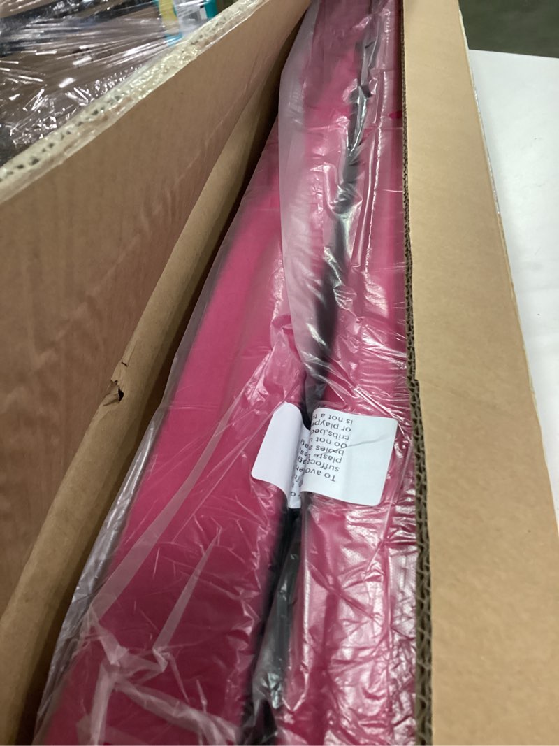 Condition photo showing New/Like New for ZELUS 8' Folding Gymnastics Balance Beam, Floor Balance Beam w/Carry Handles Anti-Slip Base for Kids, Beginners & Professional Gymnasts 8 ft Pink