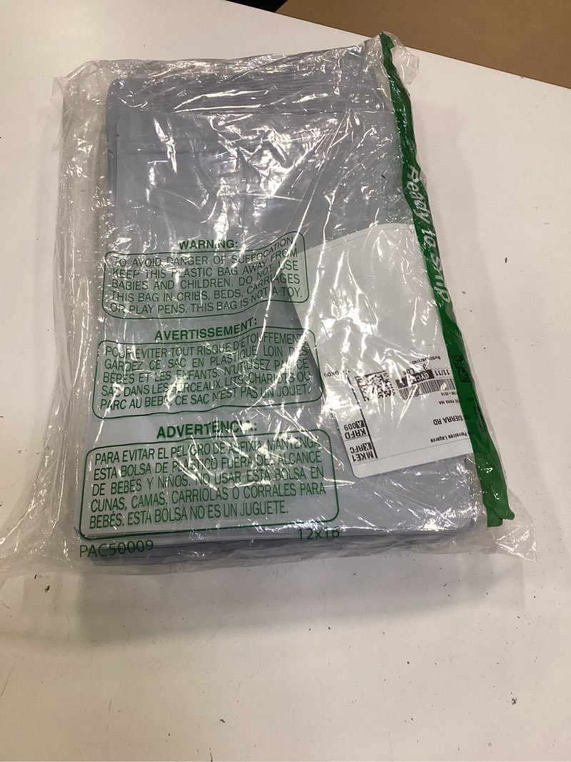 Condition photo showing Good Condition for FireKylin 100 Pack Smell Proof Bags 7.9" x 11.8", Resealable Bags with Matte Window, Foil Pouch Stand Up Sealable Bags for Packaging?White? White 7.9" x 11.8"