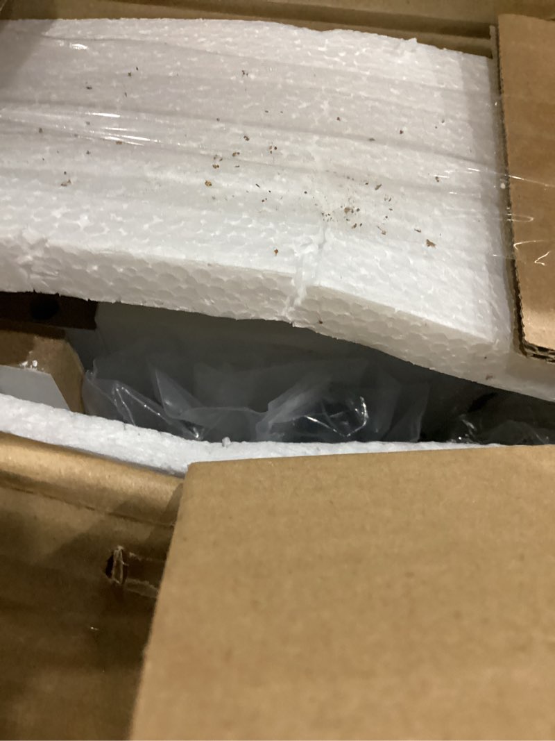 White bathroom cabinet