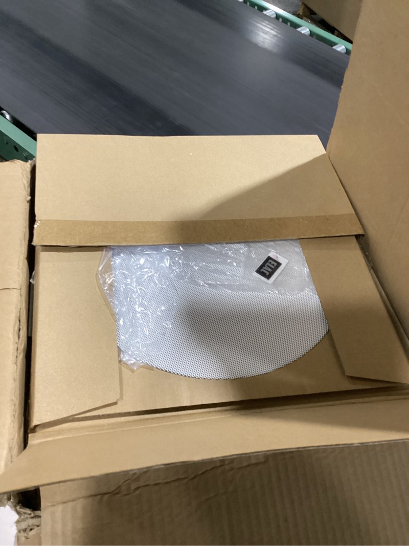 Condition photo showing As Is for Elac - Debut IC-DT61-W Custom in-Ceiling Home Theater Speaker (Ea) Black