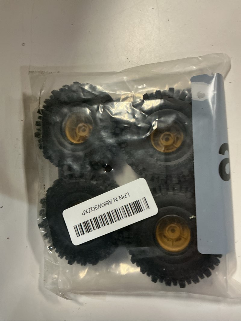 Condition photo showing Good Condition for 1.0" Beadlock RC Wheels and Tires for 1/18 TRX4M,1/24 Axail SCX24 RC Crawler,1.0 Beadlock Tires w/Alloy Aluminium Wheels 1.0 rc Beadlock Rims,4PCS (Bronze)