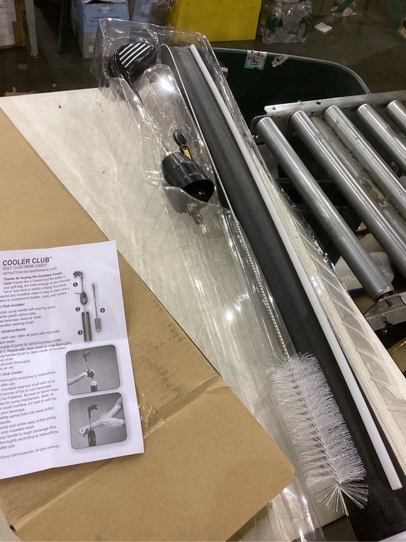 Gold club drink caddy