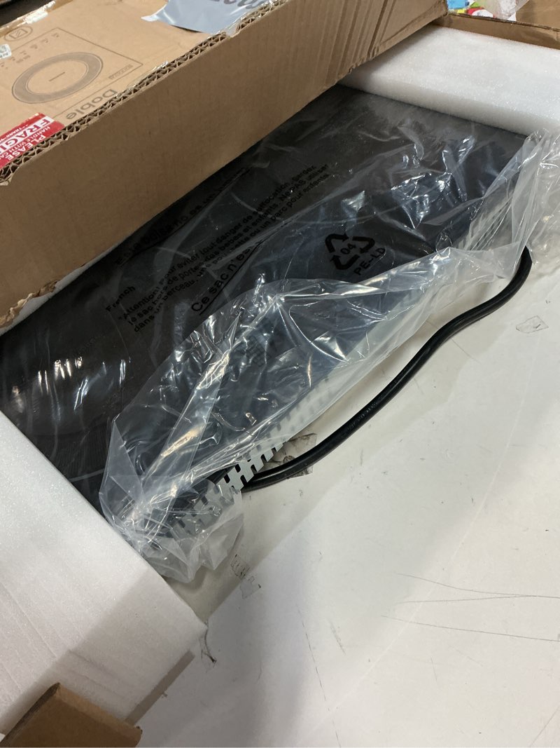 Condition photo showing Good Condition for Empava Double/Dual Induction Cooktop 2 Burner, Shatter-proof Flat Glass Top, 18 Levels from 120°F to 460°F, 3 Preset Mode, Bulit-in/Countertop, 110~120 Volt Plug in Electric Stove for Kitchen, RV 20 Inch