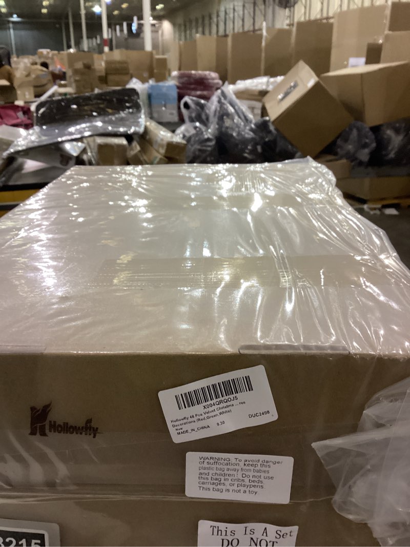 Hollowfly 48pcs christmas decorations 