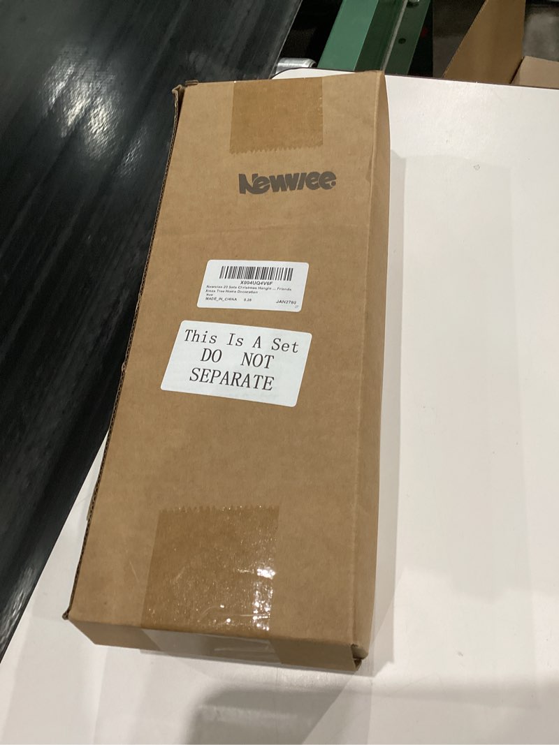 Condition photo showing New/Like New for Newwiee 20 Sets Christmas Coworker Gift Gnome Ornaments Bulk with Appreciation Cards Coworkers are Like Christmas Light Plush Gnome Elf Hanging Thank You Gift for Employee Office Home Xmas Tree Decor