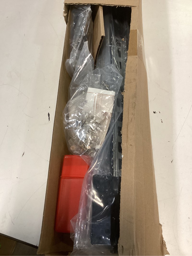 Condition photo showing Good Condition for Sliding Hidden Door Track, Pocket Door Hardware, Smooth Gliding Pocket Door Slides with Hinges for Cabinet and Recessed Doors (24in, Set, 2) 24 Inch 2.0