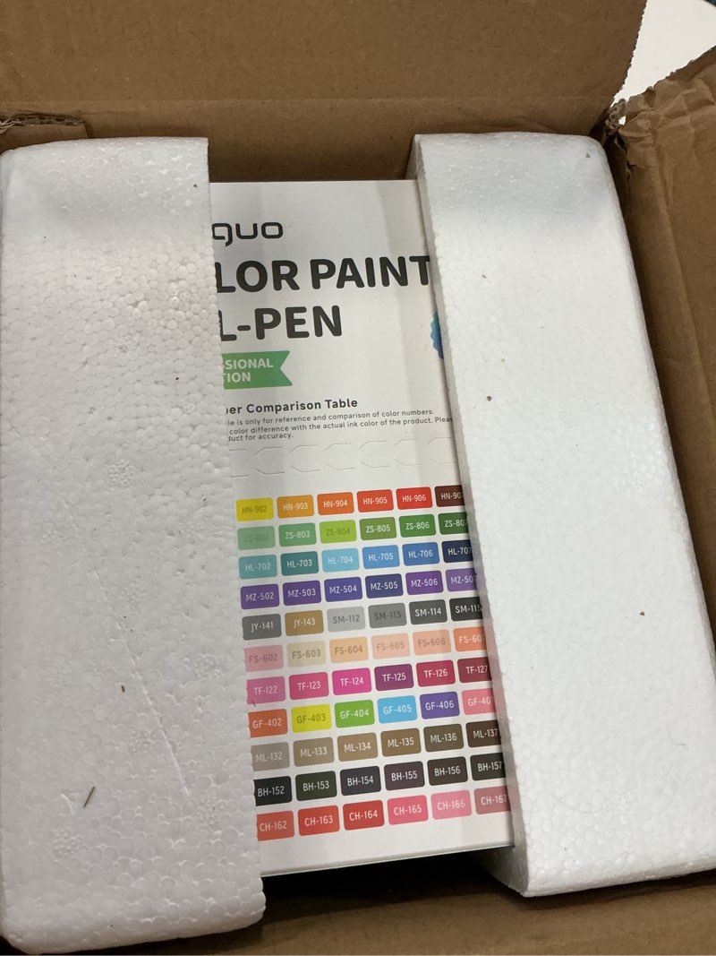 Condition photo showing New/Like New for languo 0.6mm acrylic drawing / painting gel pens (set of 99)