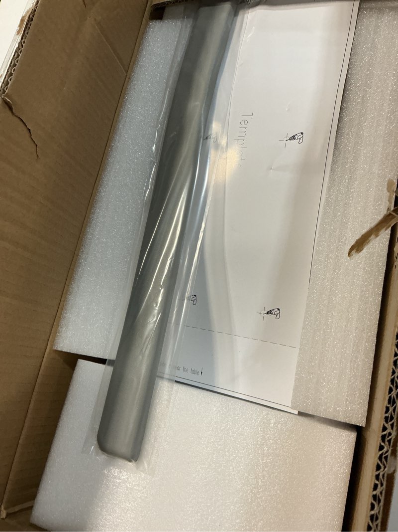 Condition photo showing Good Condition for huanuo keyboard tray under desk, 360 adjustable ergonomic sliding keyboard & mouse tray, under desk keyboard tray slide out, keyboard holder under desk for typing in home, office work, 25"w x 9.84"d white