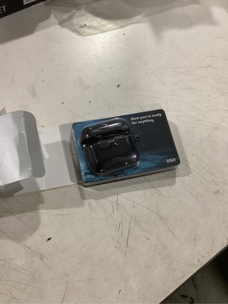 Condition photo showing Good Condition for esr for airpods pro 3 case (2025), compatible with airpods pro 3rd generation case (usb-c cable), effortless magsafe, drop-proof lock, easy open, cyber series, black