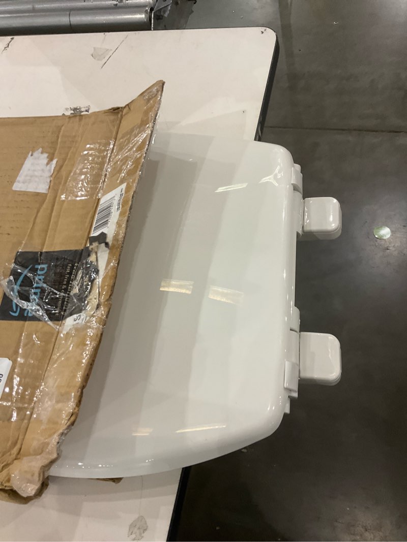 Condition photo showing Good Condition for Little2Big Toilet Seat with Built-In Toddler Potty Training Seat, Slow Close, Easy to Install, Made in USA, ELONGATED, White