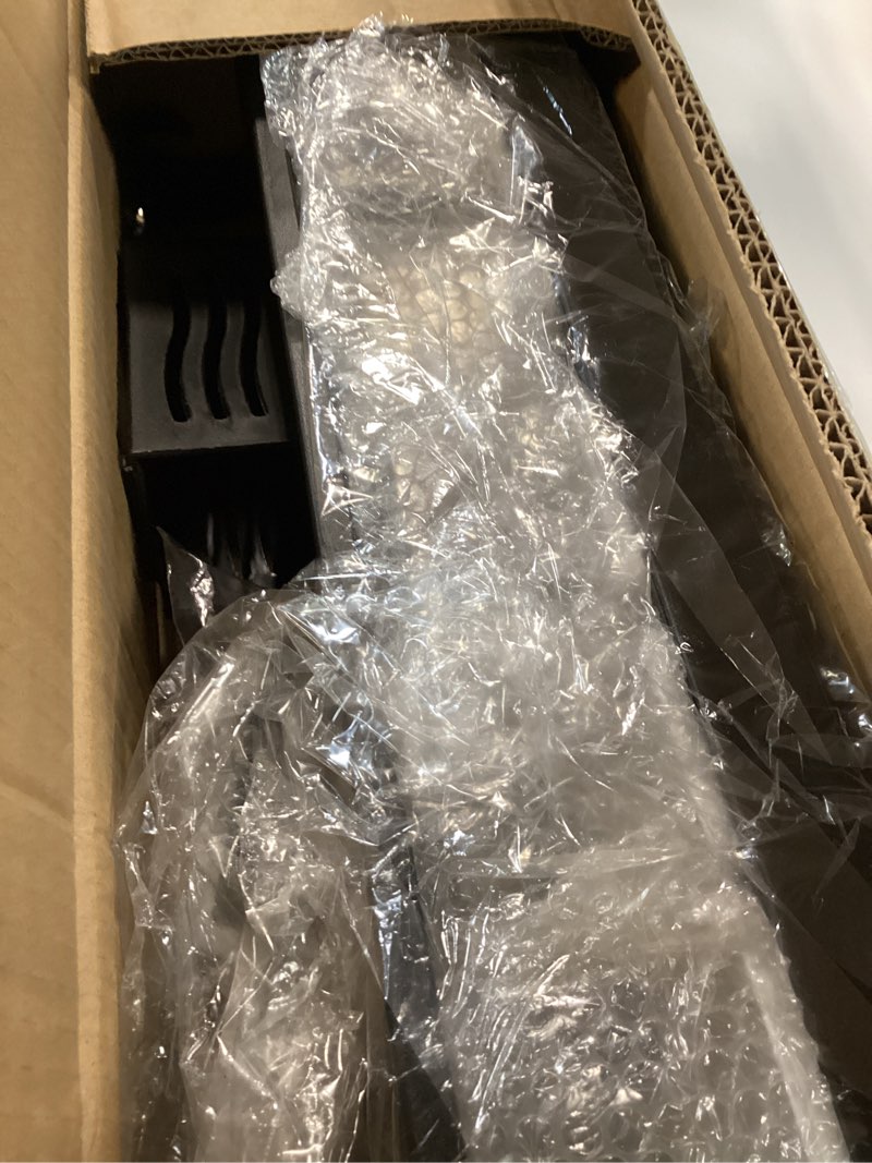 Condition photo showing Good Condition for hanging wall mount knife wall mount,condiment cup, space-saving knife rack with hooks, kitchen organizer storage shelf for utensils spatula spoon, kitchen utensil hanger (black, 48cm+6cups+10hooks) black 48cm+6cups+10hooks