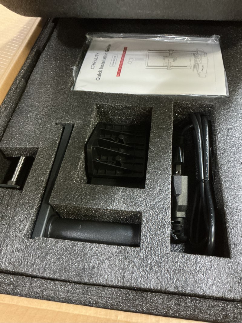 Condition photo showing New/Like New for Creality Ender 3 V3 SE 3D Printer, 250mm/s Faster FDM 3D Printers with CR Touch Auto Leveling, Sprite Direct Extruder Auto-Load Filament Dual Z-axis & Y-axis, Printing Size 8.66 * 8.66 * 9.84 inch