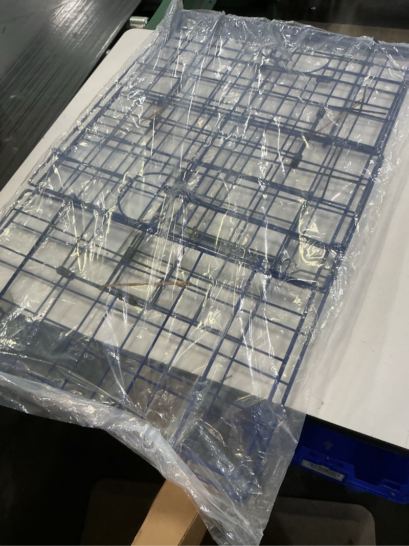 Condition photo showing Good Condition for Danielson 24" Fold-Up Pacific Coast Crab Trap | Vinyl-Coated Steel Wire, Foldable, Easy Storage & Transport | 4 Entrance Doors & 2 Escape Rings | Blue