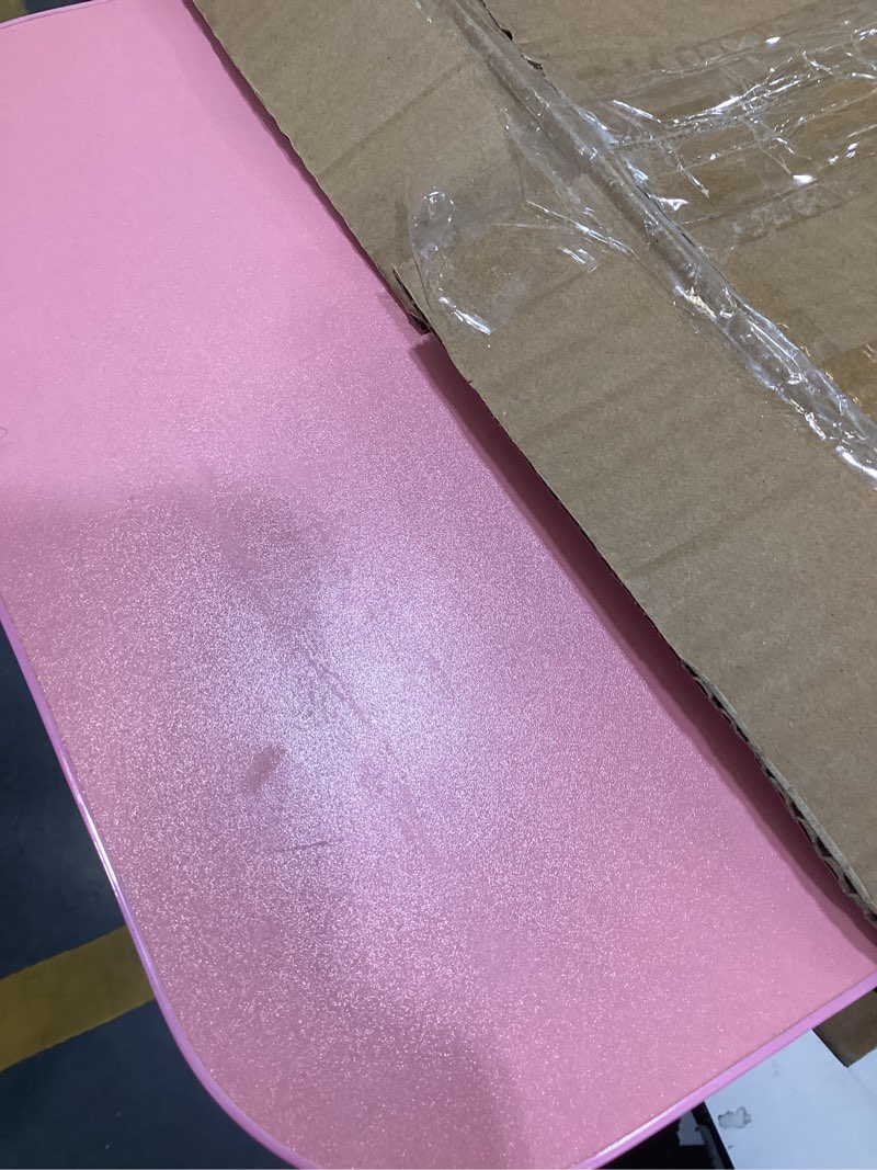 Condition photo showing Good Condition for Mind Reader Lap Desk Laptop Stand, Bed Tray, Folding Legs, Couch Table, Portable, MDF, 23.25" L x 13.75" W x 10.5" H, Pink