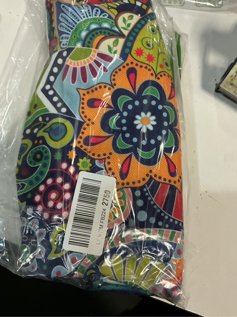 Condition photo showing Good Condition for Yoga Mat Bag - Large Opening Long Tote Yoga Mat Carrier Holder Bag with Waterproof Wet Zipper Pocket and Drawstring Water Bottle Pocket - Yoga Bag Fit Most Size Mats Paisley 37"x15.5"
