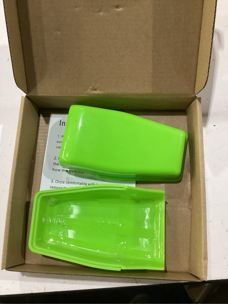 Condition photo showing As Is for rear tail window hinge decorative cover trim compatible with 2007-2018 jeep wrangler jk jku exterior accessories (green)